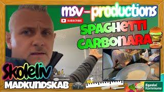 Skoleliv - MADKUNDSKAB CORONA skolen - Spaghetti Carbonara