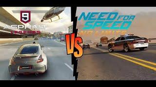 ASPHALT 9: COP CHASE vs NFS NO LIMITS: POLICE PURSUIT gameplay 7