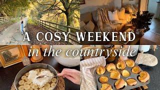 A Cosy Autumn Weekend in the English Countryside | Home Cooking, Baking, Cotswolds Slow Life Vlog