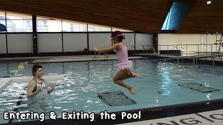 Step 1: Enter & Exit the Water Safely | Learn How to Swim with AquaMobile