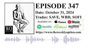 Option Trading Podcast - The Weekly Option Episode 347 Recorded on October 31, 2024