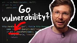 Do you know this common Go vulnerability?