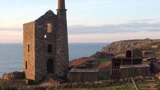 POLDARK FILMING Season 5 - Wheal Leisure dressed for filming Poldark (Botallack)