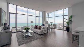 A 3-bedroom, 3-bath South Loop penthouse Plan 3B-1 at The Paragon