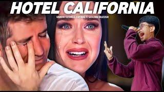 A Very Extraordinary Voice in The World | Makes Simon Cowell Crying With The Song Hotel California