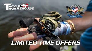 Limited Time Offers on Abu Garcia Zata Tact-Z Casting Reels!