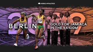 Jamaica storm to 4x100m relay victory  | World Athletics Championships Berlin 2009