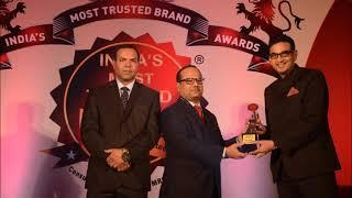 INDIA'S MOST TRUSTED BRAND AWARDS 2016 AV By IBC InfoMedia Pvt Ltd