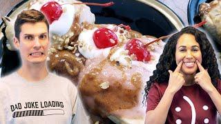 Nice Cream Banana Split Recipe: The Shar & Joe Show