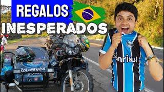  Nos sorprenden con REGALOS INESPERADOS los brasileros  [Paraná] // C208 Brasil en moto y sidecar