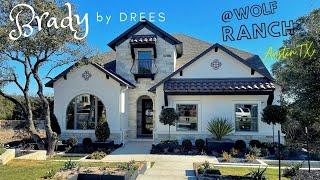 Austin, Texas | Drees Homes | Brady Floorplan  | 3016 SF | Wolf Ranch South Fork | Georgetown