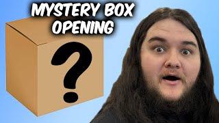 American Tries British Snacks for the First Time!  (Mystery Box Unboxing!)