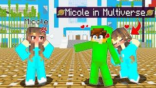 MICOLE Gets JELOUS From Another MICOLE in MULTIVERSE | Micole VS Micole KALDAG BATTLE! | Minecraft