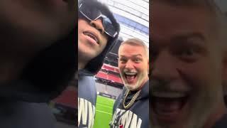 Paul Wall Slim Thug & Mike Jones at the Houston Texans Game