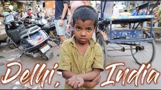 Exploring the CRAZY city of OLD DELHI, INDIA | Travel Vlog Ep. 33