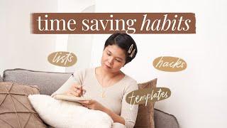 8 Habits That Save Time // Time Management Tips