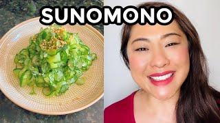 SUNOMONO (Salada de pepino japonesa)