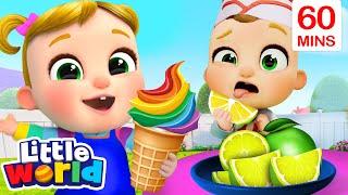 Flavor Song (Sweet & Salty)  | Kids Songs & Nursery Rhymes by Little World