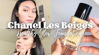 Chanel Les Beiges Healthy Glow Foundation Review | worth buying ??? | boba fam