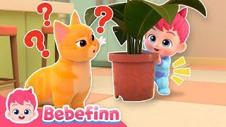  Hide and Seek with BooㅣEP144ㅣSong for KidsㅣBebefinn Nursery Rhymes