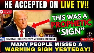 "WAS THIS A PROPHETIC WARNING FROM TRUMP?Bible Prophetic Word Today | God's Message Today | LH~2236