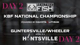 KBF NATIONAL CHAMPIONSHIP 2024 / DAY 2 / Guntersville Lake