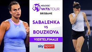 Sabalenka  vs. Bouzková  - Viertelfinale | Brisbane International 2025 | Highlights - Tennis