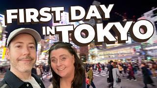 Our First Day in Tokyo: Shinjuku to Shibuya, Shrines & Street Snacks