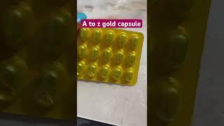 A to z gold capsule multivitamin capsule