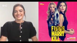 Lucy Hale Plays Dating App 'F Marry Kill' & Spills On Making A True Crime Rom-Com