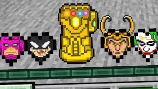 Minecraft but I have SUPER VILLAIN Hearts!