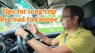 India to London trip with @adventurewithsanjay / how to prepare for long trip by road to Europe.