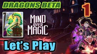 Mind Over Magic - Dragons Beta Test - Let's Play - Full Gameplay - Next Major Update #1