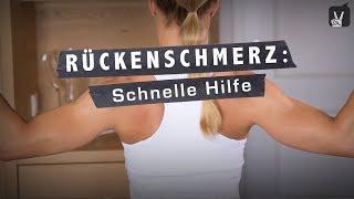 Sofortmaßnahme gegen Rückenschmerzen: Endlich schmerzfrei!