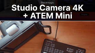 BMD Studio 4K cameras & ATEM Mini - Tally, SDI and Colour // Show and Tell Ep.86