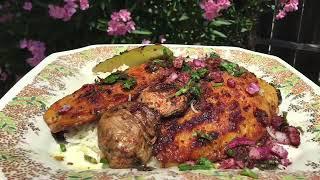 Pan Fried Chicken Kebab کباب مرغ سرخ کرده با سماق