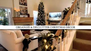 ORGANIZE AND DECLUTTER HOLIDAY DECORATIONS