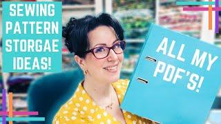 How To Organise PDF Patterns So That You Actually Know What You Have!! Why Didn't I Do This Sooner!!