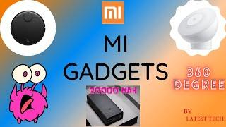 LATEST MI GADGETS #latesttech #mi #gadgets #powerbank #robotvacuumcleaner #nightlight