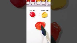 What color do mixed this colors make?? #paintmixing #colormixing #artvideos  #satisfyingart