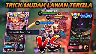 TRICK GAMPANG SUN MELAWAN TERIZLA EMBLEM & BUILD SUN TERSAKIT 2025 | MOBILE LEGENDS