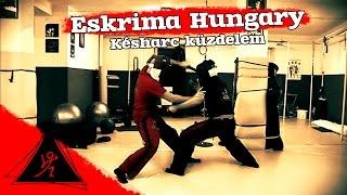 Eskrima Késharc küzdelem (Knife - Fight)