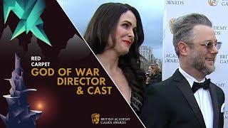 God of War - Cory Barlog and Cast Carpet Interview | BAFTA Games Awards 2019