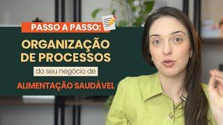 Como ter um negócio organizado e com processos | Nutri Camille Ferronato