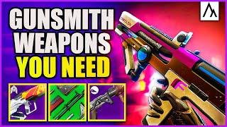 10 Gunsmith God Rolls YOU NEED (Before They're GONE) | Destiny 2