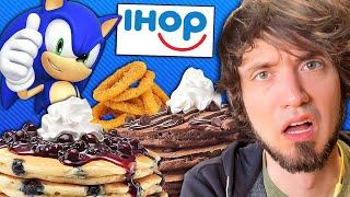 I ate EVERY Sonic menu item at IHOP!