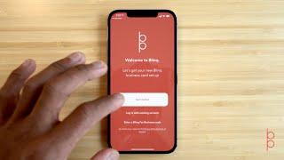 How to set up your free Blinq digital business card