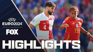 Spain vs. Croatia Highlights | UEFA Euro 2024