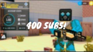 400 SUBS! Special Video || Showing Inventory! + Settings! || Ultrix Gaming || BLOCKPOST MOBILE ||