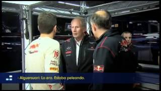 Discusión Jaime Alguersuari vs Helmut Marko (subtitulada)